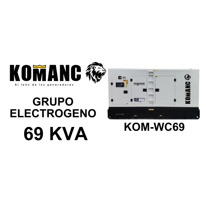 Grupo electrógeno 69 kVA