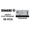 Grupo electrógeno 69 kVA